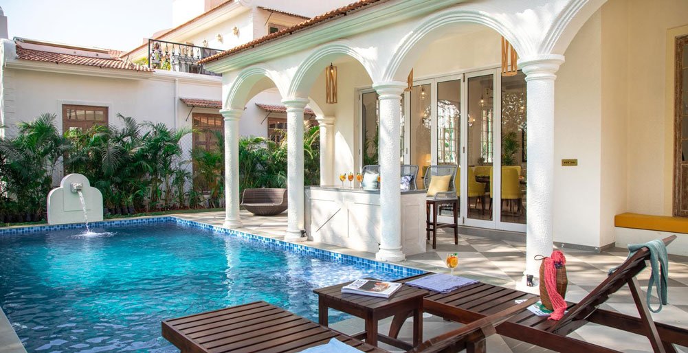 Colina - Villa A - Pool area